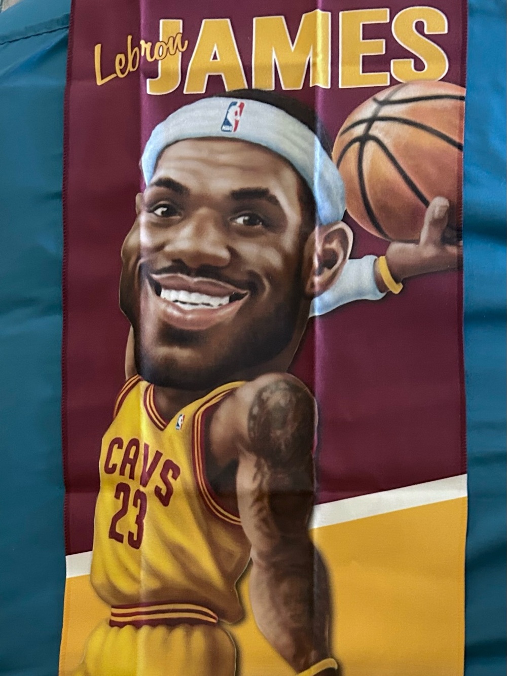NBA Cleveland Cavaliers Lebron James Enduracool CoolingTowel (12 X 30) New
